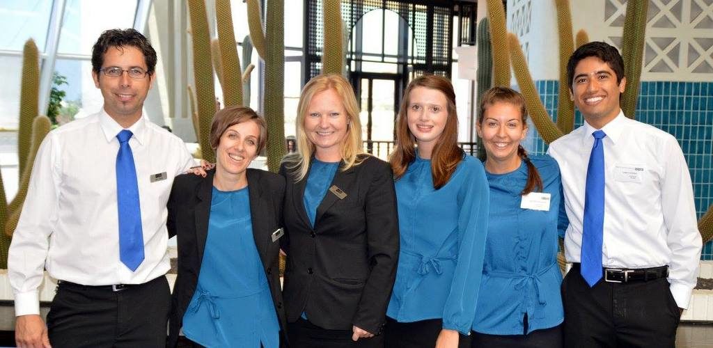 Get to know great people during the internship hotel