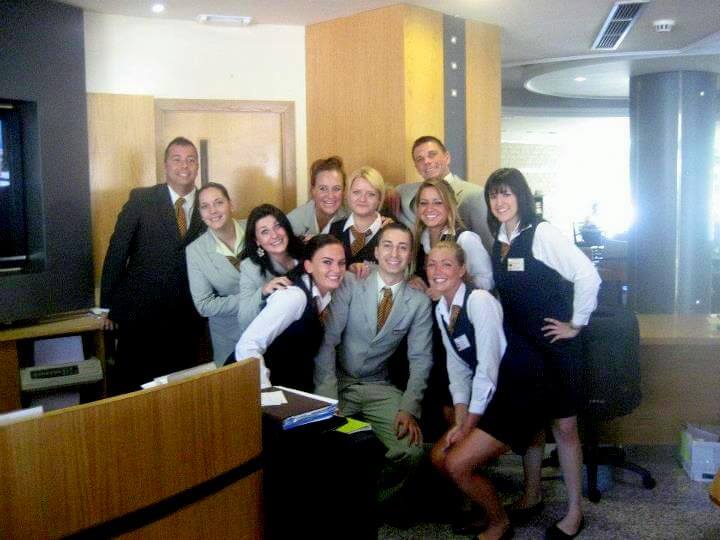Working during your Internship Reception offers you contact to new cultures
