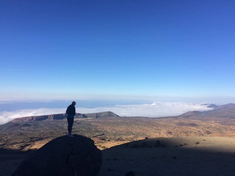 Stage à l'étranger Ténériffe - Vue du Teide