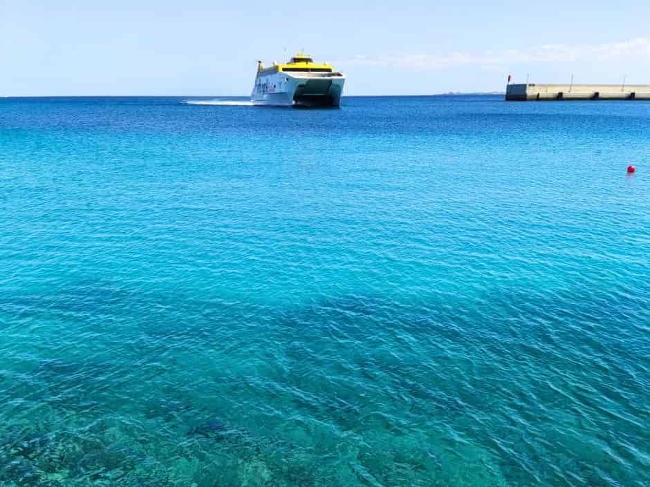 Prácticas Islas Canarias - Ferry