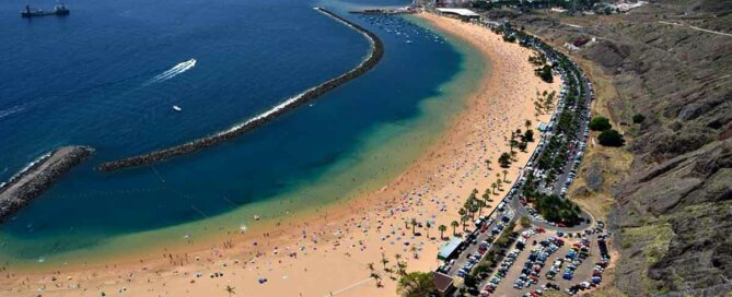 Internship on Tenerife - Las Teresitas Beach on Tenerife