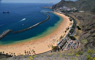 Praktikum auf Teneriffa - Las Teresitas Strand auf Teneriffa