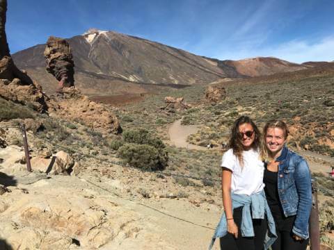 Stagiaires au Teide