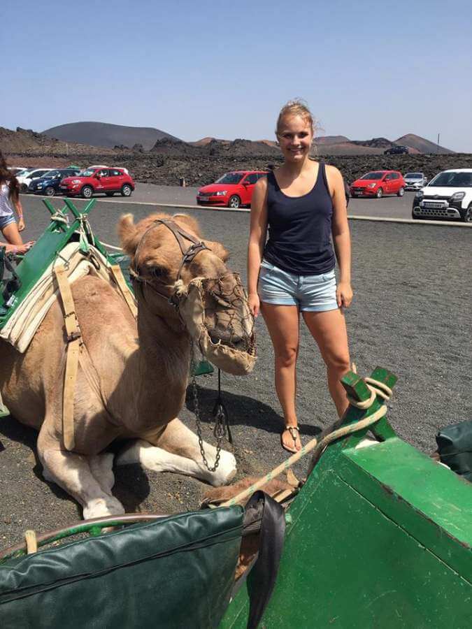 Camel riding