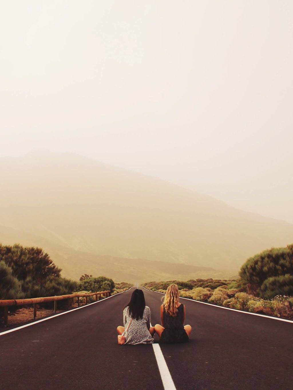 Strada verso il Teide