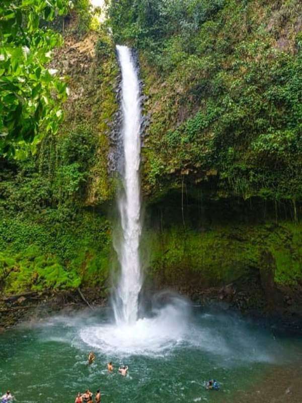 Auslandspraktikum Costa Rica Wasserfall